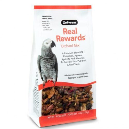 REAL REWARD LARGE PARROT TREATS - ORCHARD MIX 170G