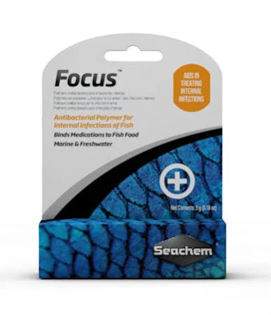 Seachem Focus Freshwater and Marine Fish Medication, 5 Grams