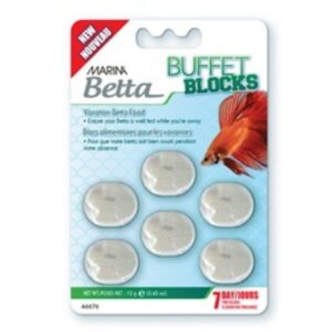 Marina Betta Vacation Block Food 12G