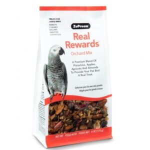 REAL REWARD LARGE PARROT TREATS - ORCHARD MIX 170G