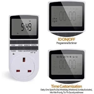 Digital Timer Plug Socket