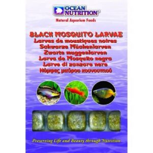 Ocean Nutrition Black Mosquito Larvae Frozen Food 100gm