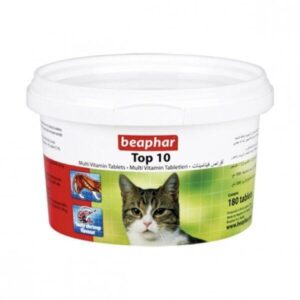 TOP 10 CAT MULTI-VITAMINS 180 TAB