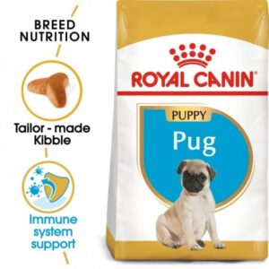 Royal Canin Breed Health Nutrition Pug Puppy Dog Food- 1.5 Kg