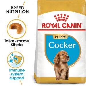 Royal Canin Breed Health Nutrition Cocker Puppy Dog Food -3 Kg