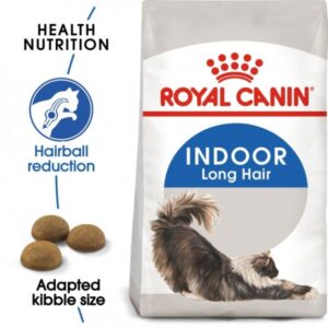 Royal Canin Feline Health Nutrition Indoor Long Hair Cat Food- 2 Kg