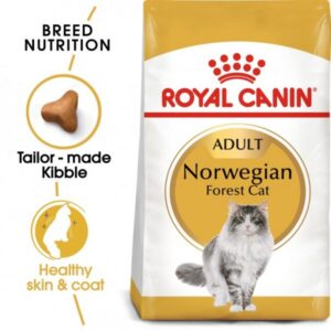 Royal Canin Feline Breed Nutrition Norwegian Forest Cat Food Adult 2 Kg