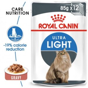 Royal Canin Feline Care Nutrition Light Weight (Wet Cat Food - Pouches)