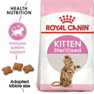 Royal Canin Feline Health Nutrition Kitten Sterilised Cat Food-2 Kg