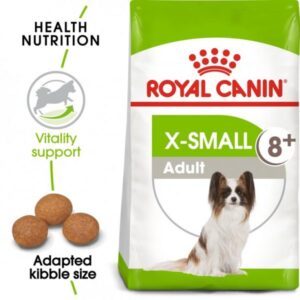 Royal Canin Size Health Nutrtion xs Adult 8+ Dog Food - 1.5 KG