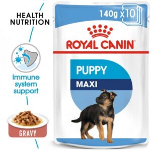 Royal Canin Size Health Nutrition Maxi Puppy Wet dog Food - Pouches