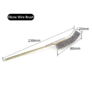 Elbow Wire Brush For Algea