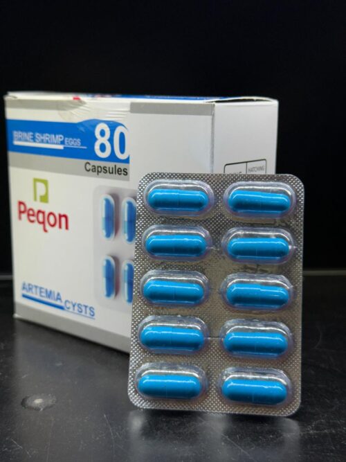 Horizone Peqon Artemia Brine Shrimp Eggs  Cyst Blue Ring 10 Capsules