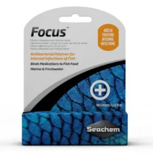 Seachem Focus Freshwater and Marine Fish Medication, 5 Grams